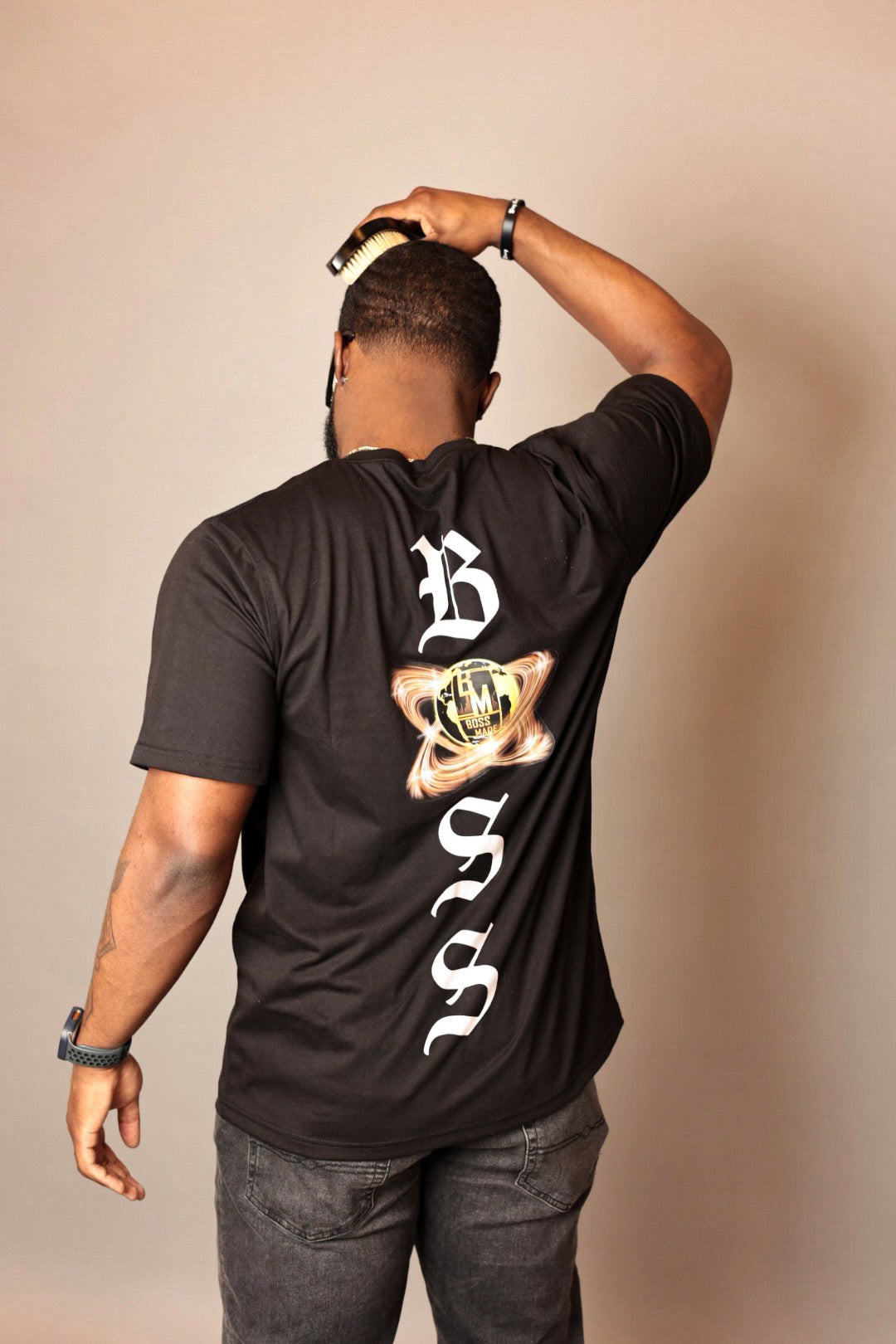 BossMade Puff Print shirt