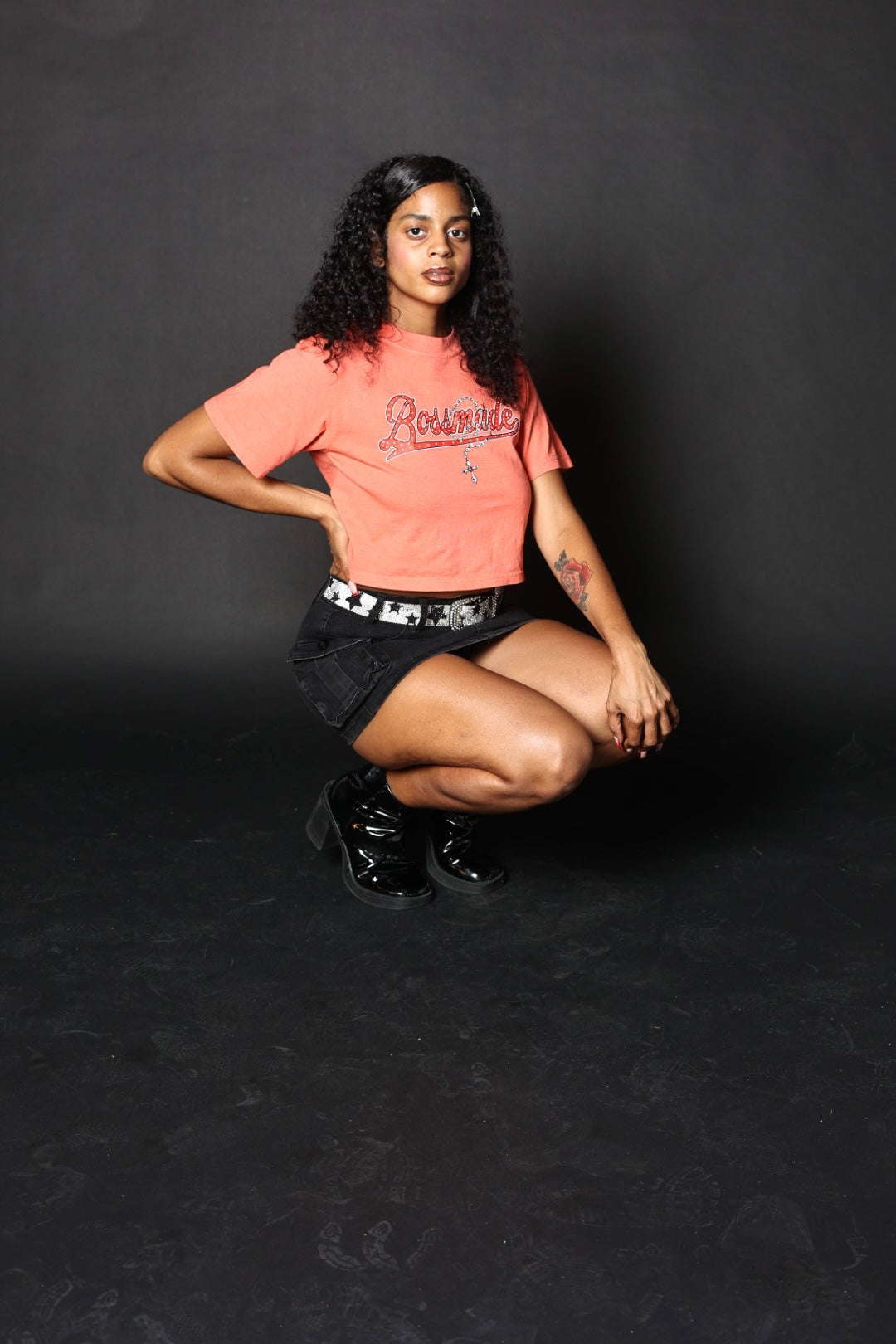 BossMade “Worldwide Rosary” - Crop Tops