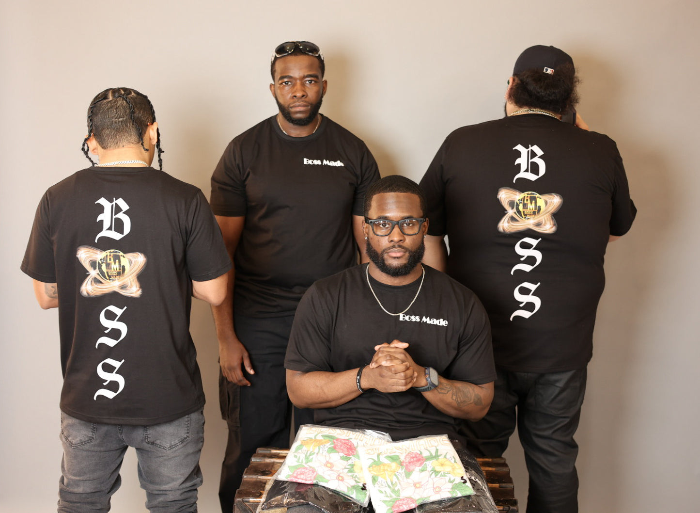 BossMade Puff Print shirt