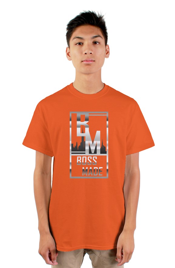BossMade Silver Emblem T-Shirt