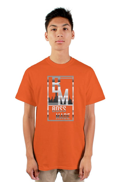 BossMade Silver Emblem T-Shirt