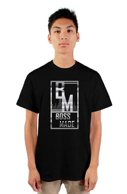 BossMade Silver Emblem T-Shirt