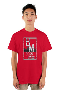 BossMade Silver Emblem T-Shirt