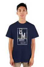 Load image into Gallery viewer, BossMade Silver Emblem T-Shirt